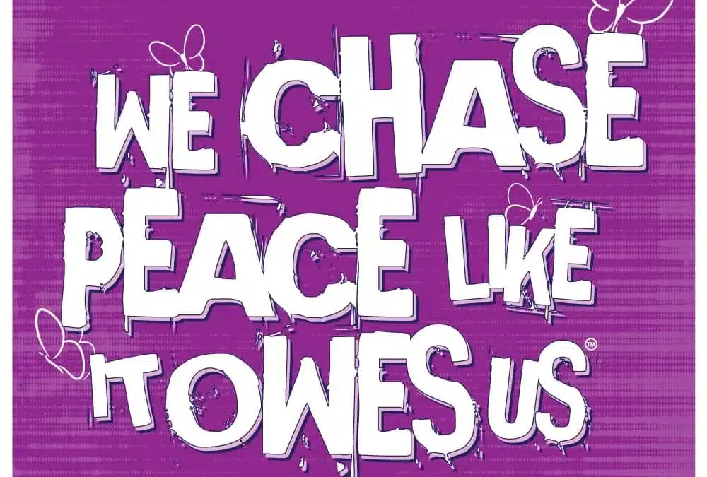 We chase pease like it owes us