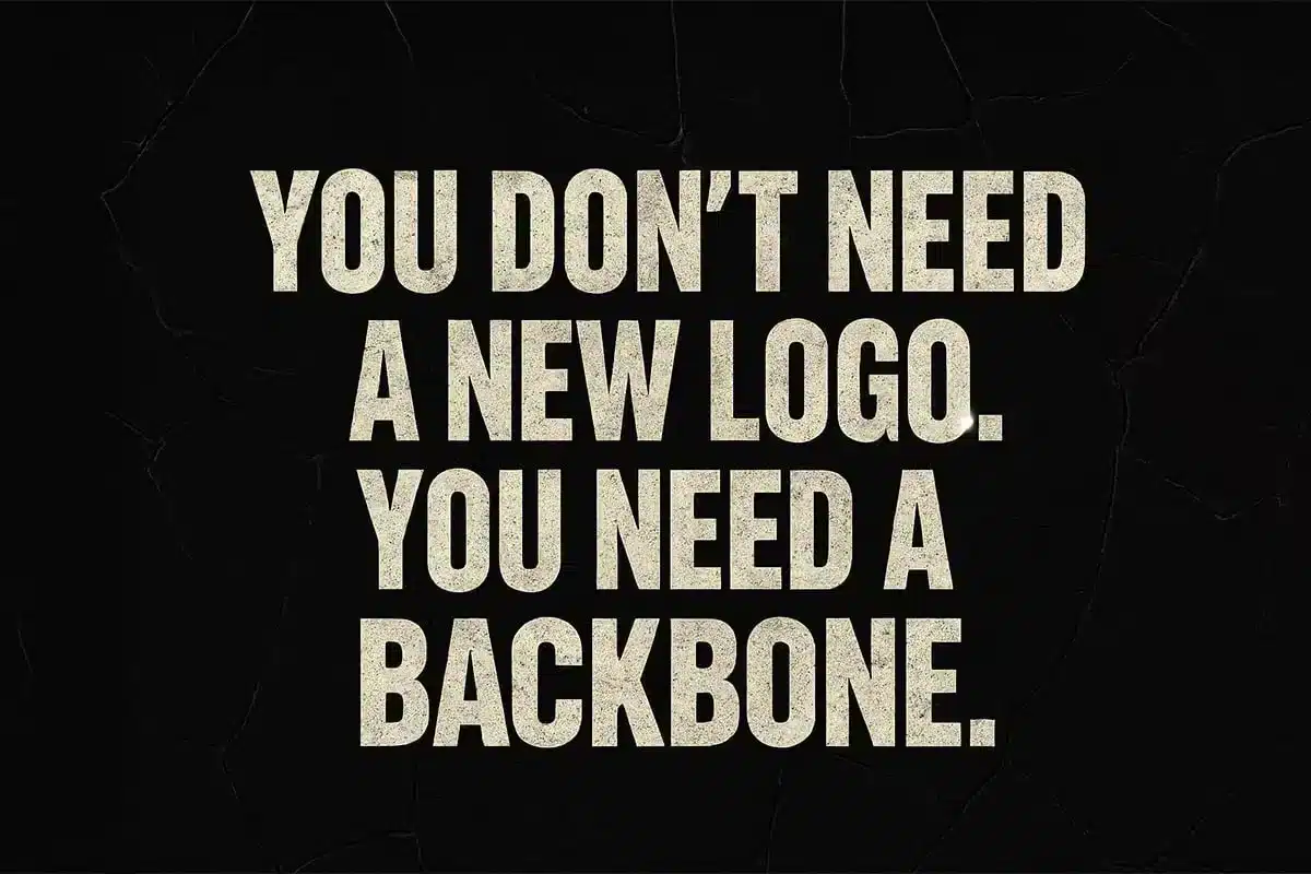Grow a backbone