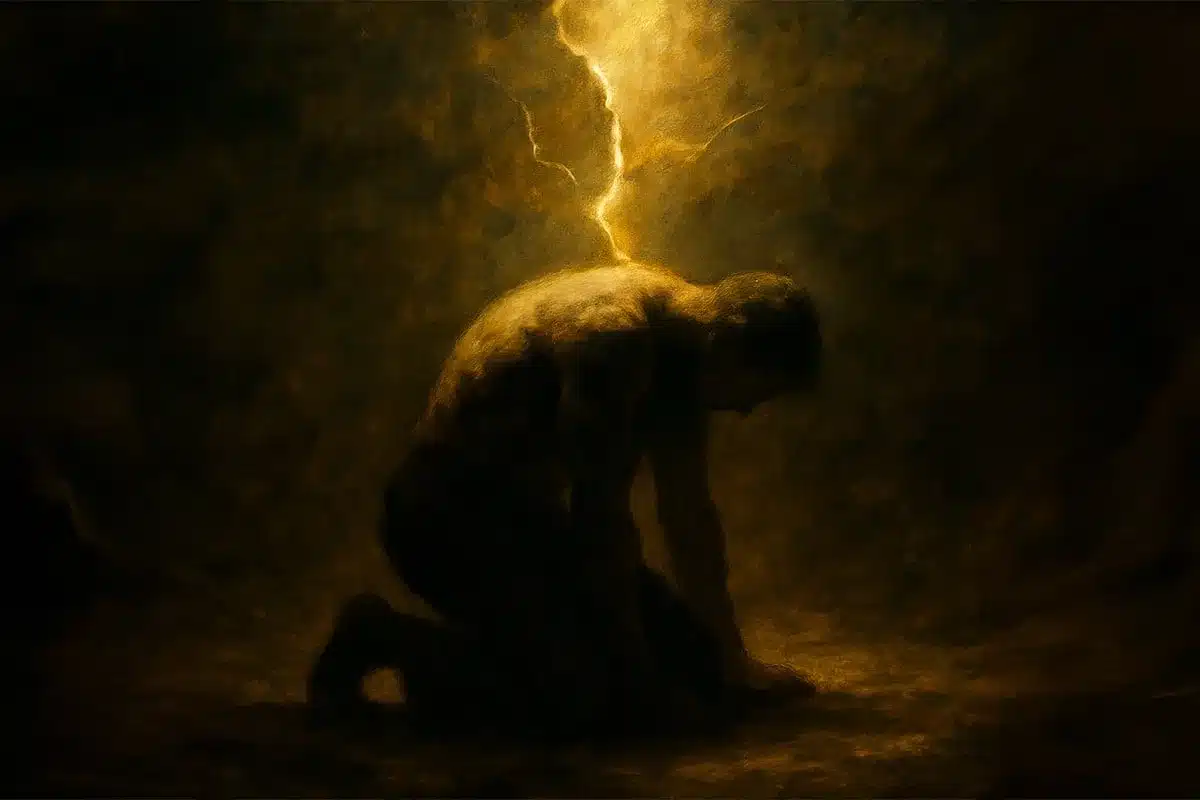 Struggling under the weight of adversity